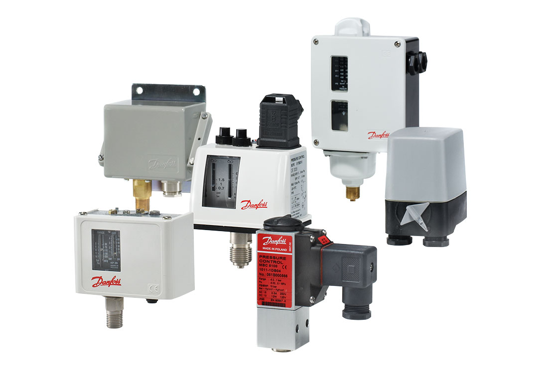 Industrial pressure switches - Danfoss