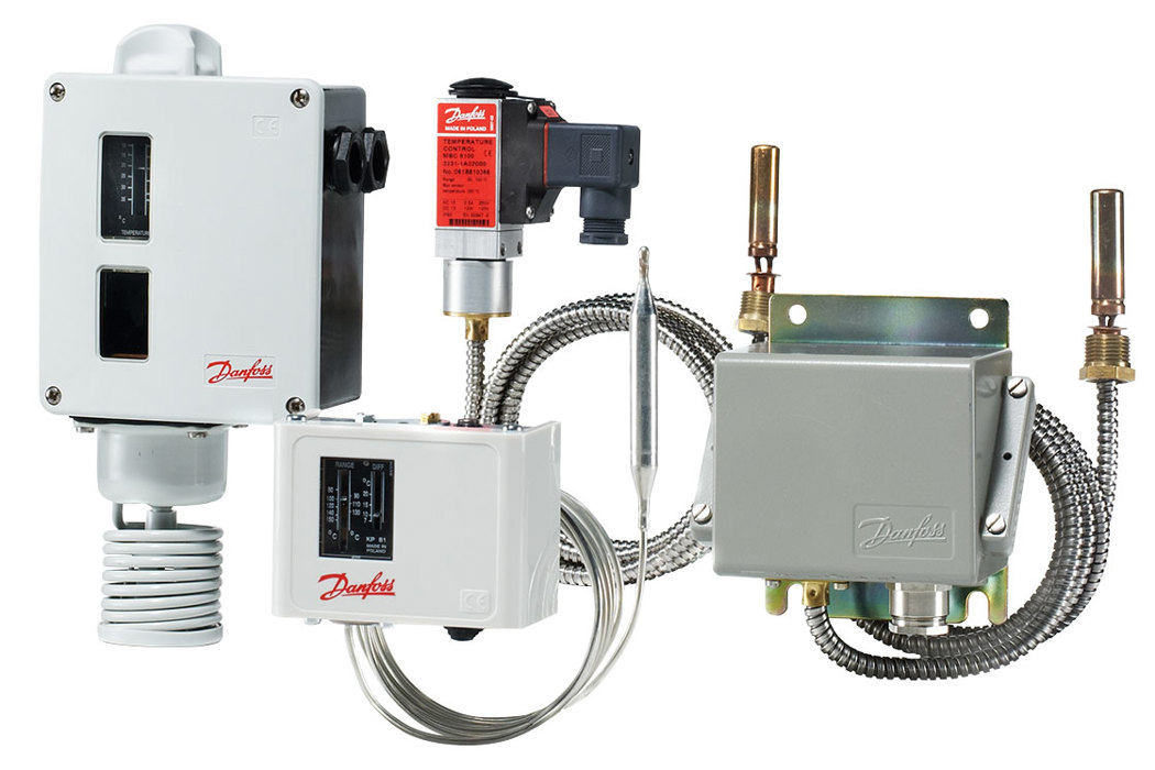 Industrial temperature switches and controls | Danfoss