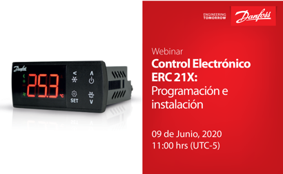 Control Electrónico ERC 21X: Programación e instalación