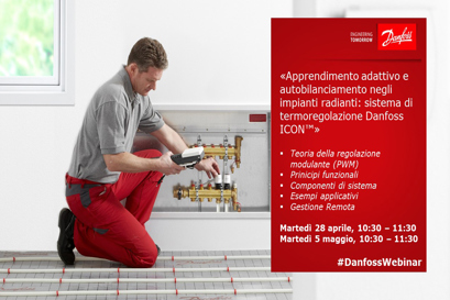 Apprendimento adattivo e autobilanciamento negli impianti radianti: sistema di termoregolazione Danfoss Icon