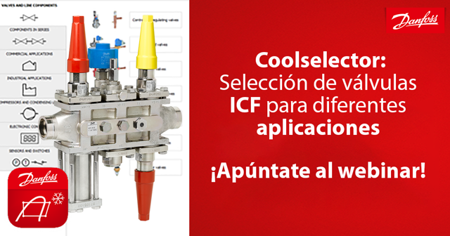 Coolselector: Selección de válvulas ICF para distintas aplicaciones