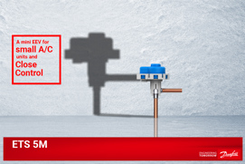 Компанія Danfoss випускає «найменший у світі» ЕРВ для VRF систем та систем кондиціонування приміщень серверних.