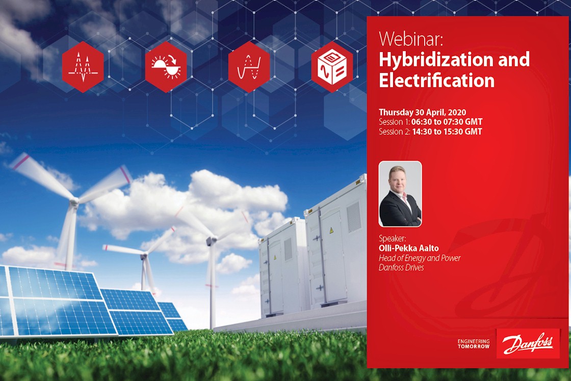 Webinar Hybridisatie en Elektrificatie op 30 april 2020 - Danfoss Drives