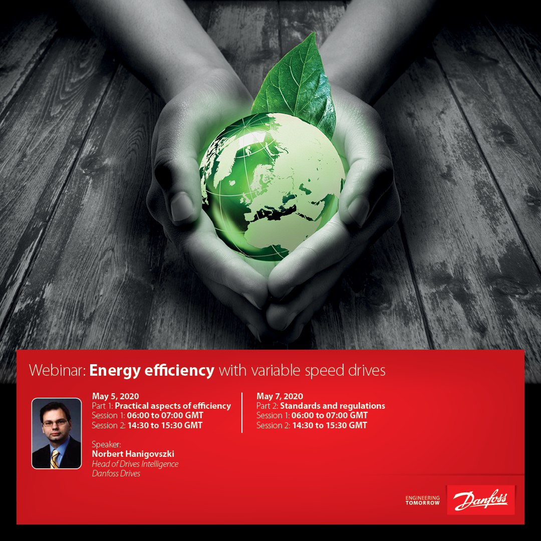 Free Two Part Webinar On Energy Efficiency May 5 7 2020 Danfoss