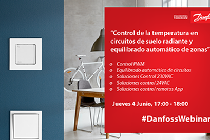 Control de la temperatura en circuitos de suelo radiante y equilibrado automático de zonas
