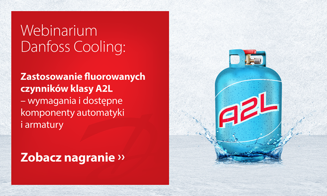 Zastosowanie fluorowanych czynników klasy A2L – wymagania i dostępne komponenty automatyki i armatury