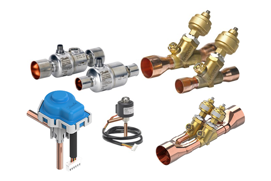 Product photo of the ETS electric expansion valve by Danfoss