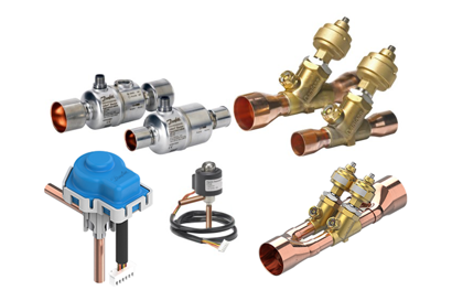 Product photo of the ETS electric expansion valve by Danfoss