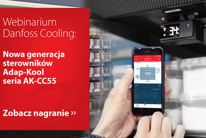 Nowa generacja sterowników Adap-Kool seria AK-CC55