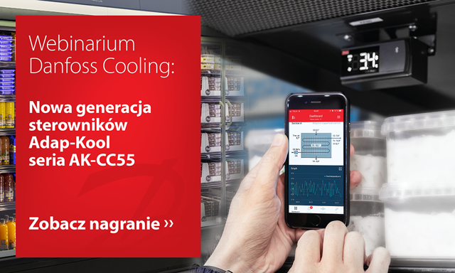 Nowa generacja sterowników Adap-Kool seria AK-CC55