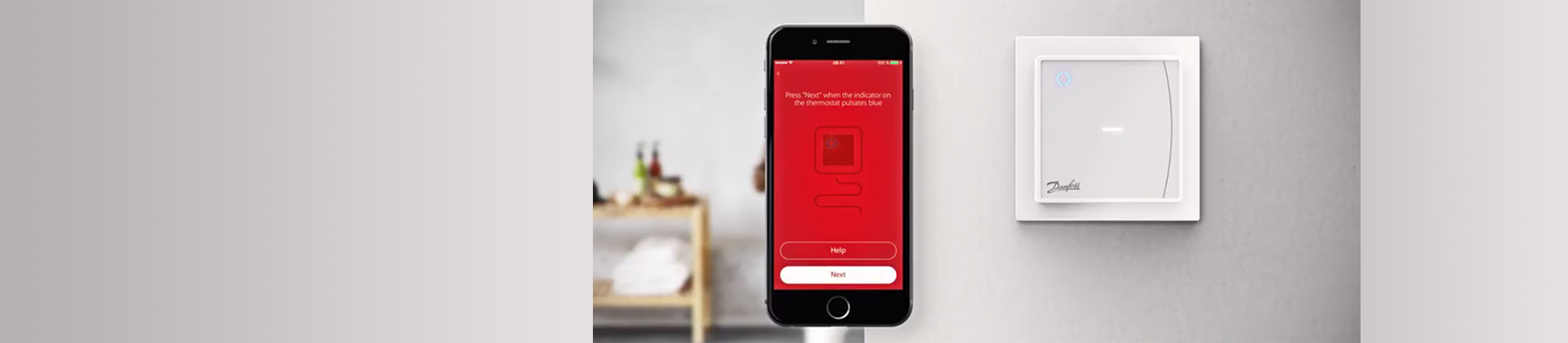 Vidéo application Danfoss ECtemp Smart thermostat plancher chauffant