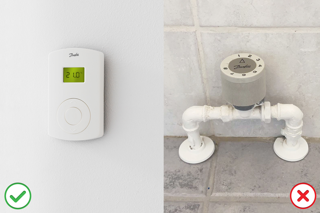Danfoss Termostat Til Gulvvarme () Danfoss Termostat Til Gulvvarme