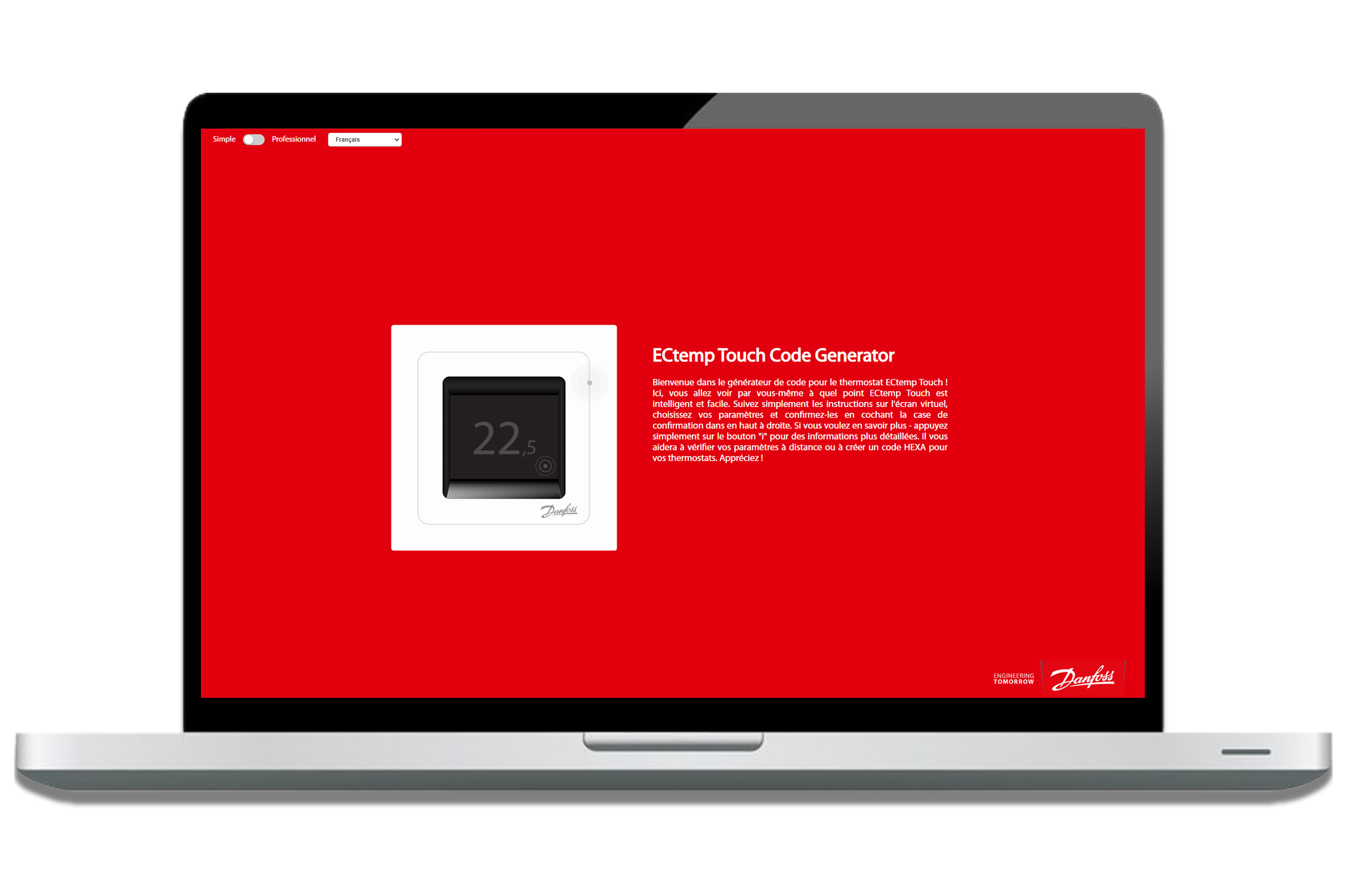 ECtemp Touch generator