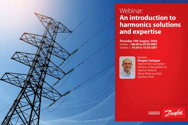 Danfoss Drives Webinar: Een introductie tot harmonischen oplossingen en expertise - 13 augustus 2020