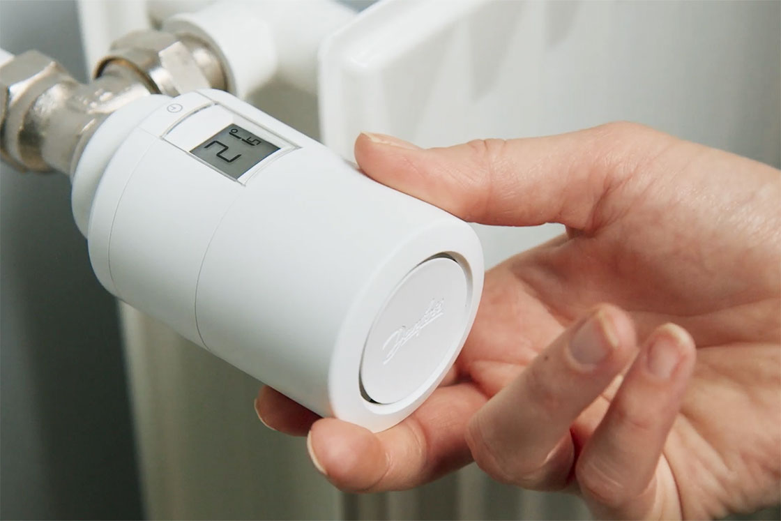 À faire soi-même chauffage Radiateur Nouveau Danfoss Eco ™ Capteur Bluetooth Thermostat électronique 