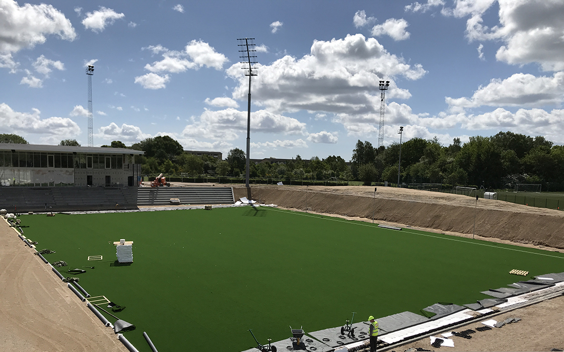 An Ideal Field is an integral Part of a Successful Game Danfoss