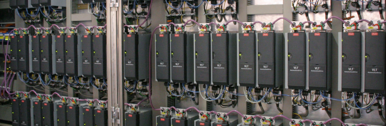 FC 302 Frequenzumrichter in einer großen Brauerei-Anlage