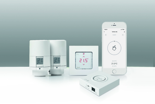 Radiators, hydronic floor heating or both? Danfoss Ally™ offers a solution for every home and every need
