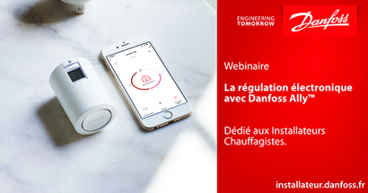 Danfoss Ally tête électronique régulation thermostatique