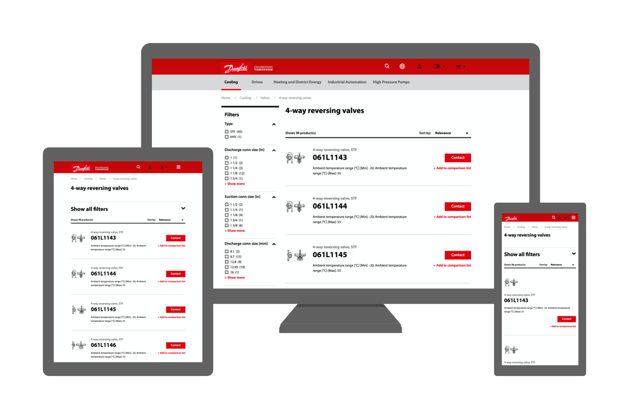 Product store on numerous devices