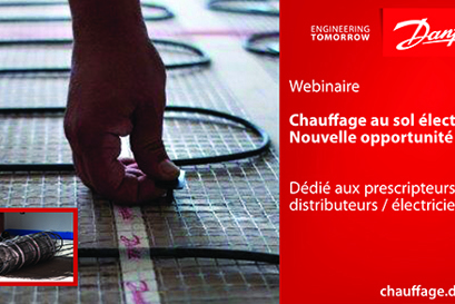 Webinaire chauffage au sol électrique danfoss