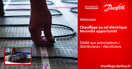 Webinaire chauffage au sol électrique danfoss