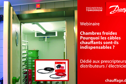 Webinar - chambres froides et câbles chauffants