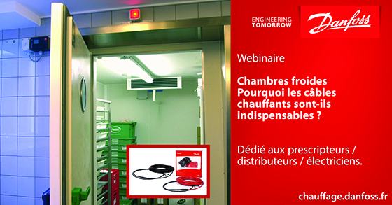 Webinar - chambres froides et câbles chauffants