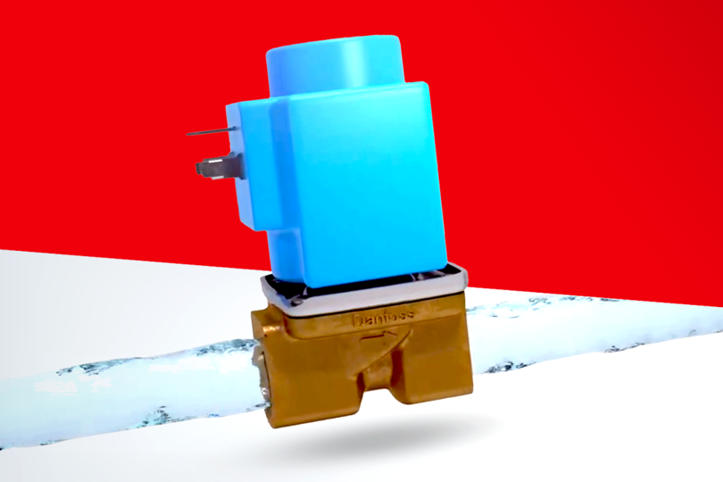 Solenoid valves for leak detection Danfoss