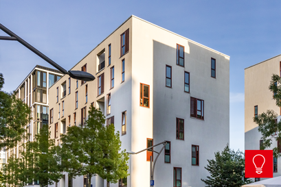 Boligbyggeri i Hamborg i Tyskland