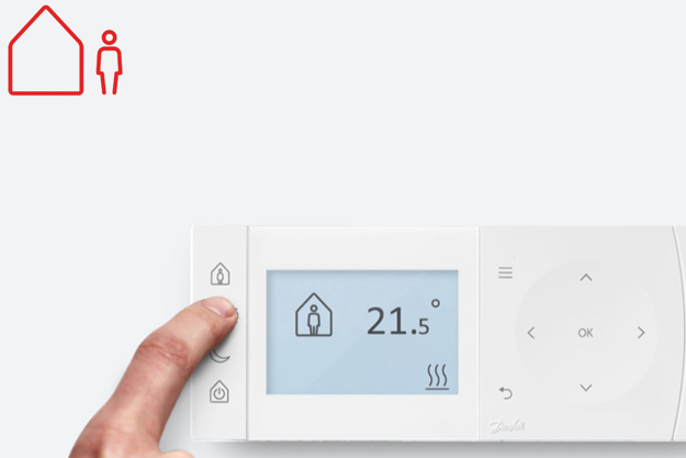 Thermostat digital programmable hebdomadaire TPOne-B filaire à pile