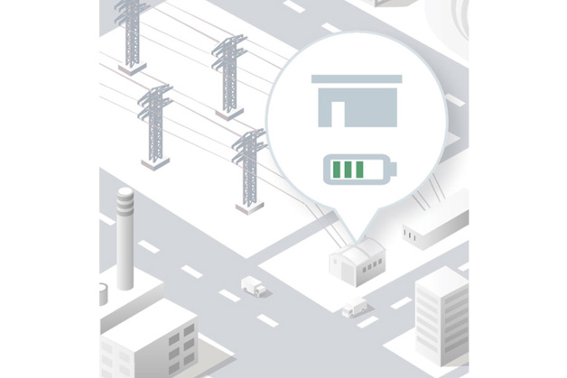 Infogram showing grid connectivity