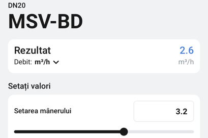 Instrument de echilibrare hidraulică