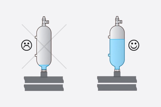 Niveau de saumure radiateur Danfoss