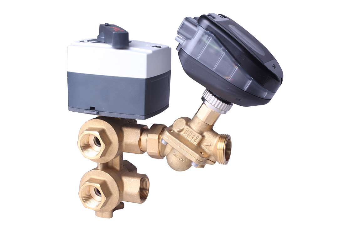 Danfoss NovoCon och AB-QM kombinerad med NovoCon CO6 och ChangeOver6