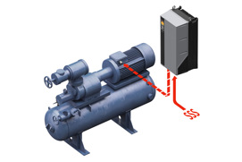 Convertidores para compresores de refrigeración marina