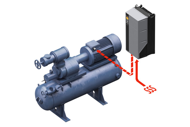 Frekvensomriktare för marina kylkompressorer