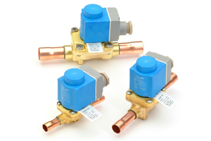 Válvulas solenoides EVR, diretas ou servo-operadas