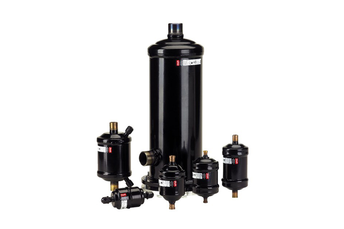 Rodzina filtrów odwadniaczy — Danfoss
