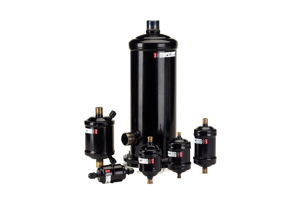 Photo of the Danfoss family of filter driers