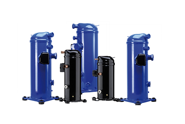 Refrigeration scroll compressors