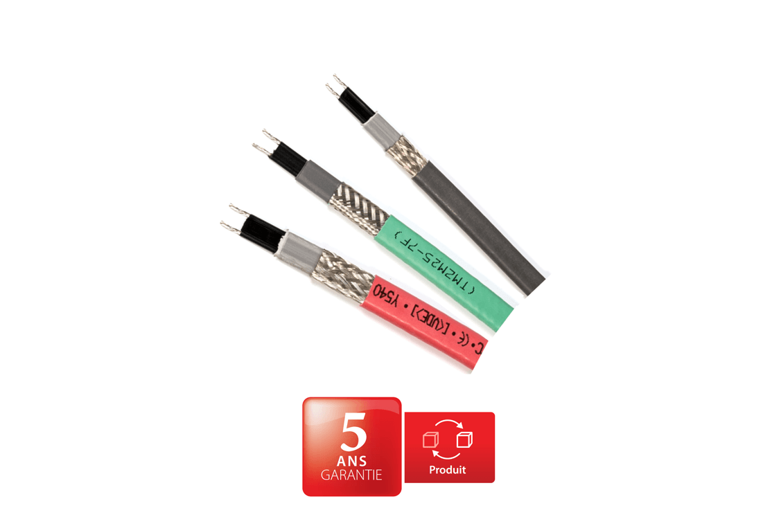 Cable autorégulant danfoss électrique 5 ans
