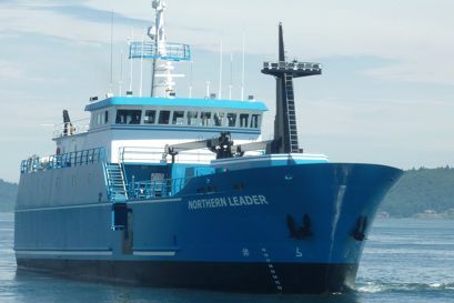 Niskie emisje i niskie zużycie paliwa statku Northern Leader