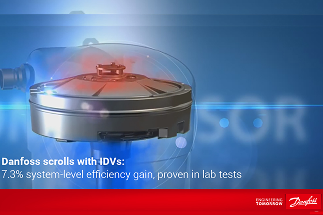 Scrolls med IDV'er – Danfoss