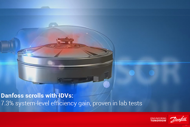 Scroll con válvulas IDV - Danfoss