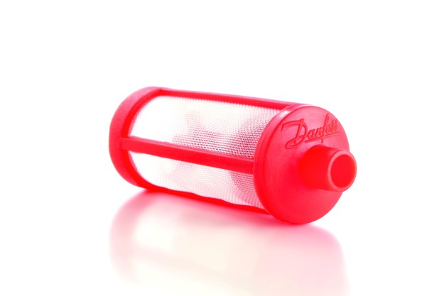 Filtri dell'olio a cartuccia rossi Danfoss