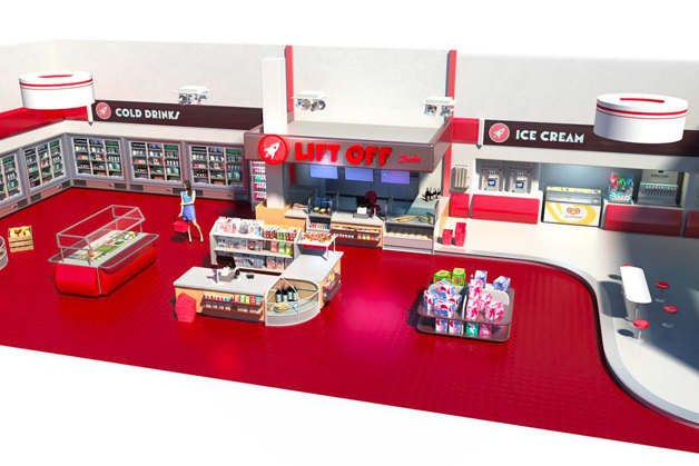 Illustration petits commerces - Danfoss