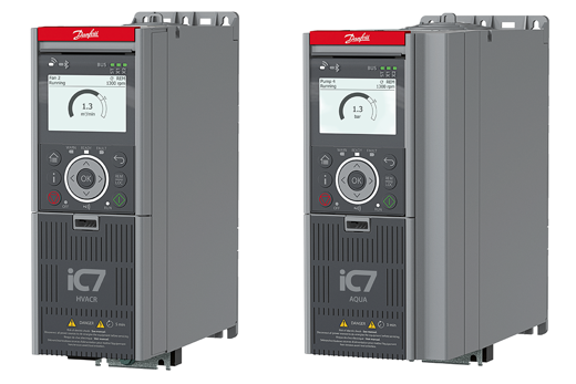 Nieuw : iC7-HVACR and iC7-Aqua drives. Indumation 2026 | Kortrijk Xpo België | 4-6 Feb | Stand 542 | Danfoss Drives