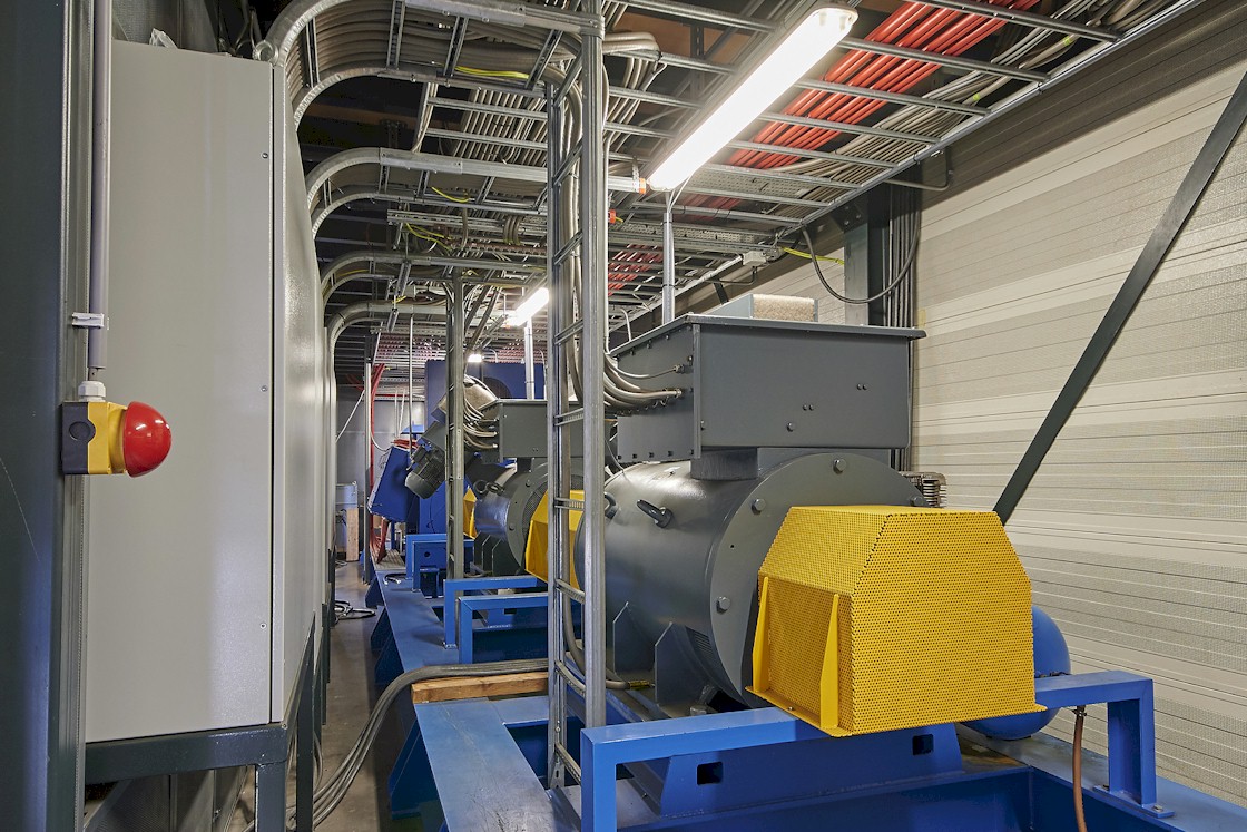 Danfoss Drives | Application Development Center | Gorinchem | testen met hoog vermogen motoren