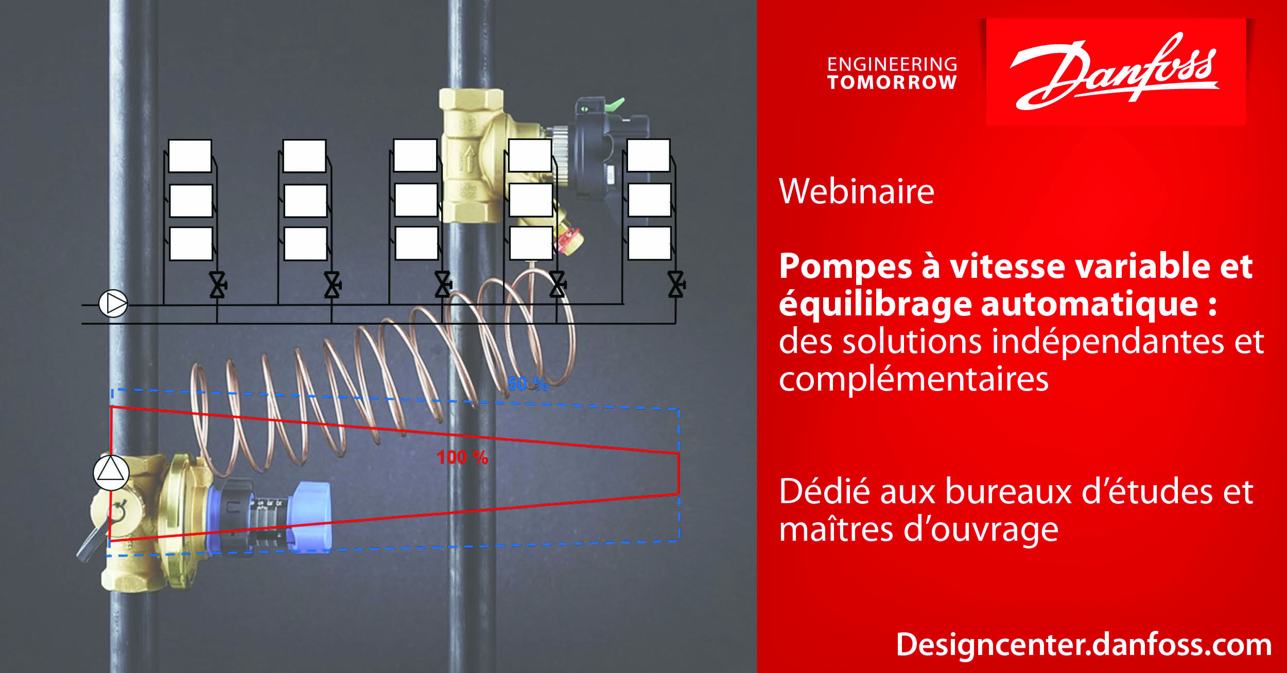 Webinaire chauffage Pompes à vitesse variable et équilibrage automatique